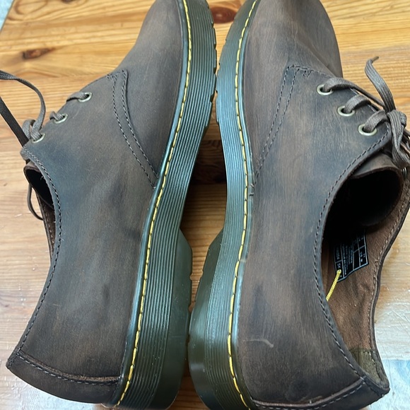 Dr. Martens Coronado Brown Leather Casual Oxfords Shoes Mens 11 - Picture 8 of 10